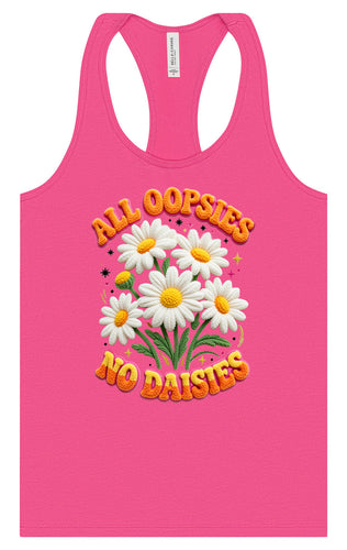 All Oopsies Women's Racerback Tank
