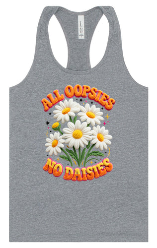 All Oopsies Women's Racerback Tank