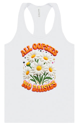 All Oopsies Women's Racerback Tank