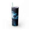 Skinny Tumbler with Straw – 20 oz Stainless Steel Cup