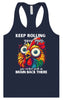Chicken Brain Women's Racerback Tank