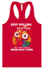 Chicken Brain Women's Racerback Tank