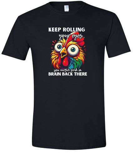 Chicken Brain Adult Gildan Soft Shirt
