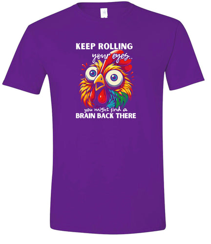 Chicken Brain Adult Gildan Soft Shirt