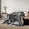 Sweatshirt Blanket – Plush Fleece Throw, 2 Size Options