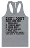 I Don't Have Time Women's Racerback Tank