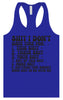 I Don't Have Time Women's Racerback Tank