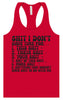 I Don't Have Time Women's Racerback Tank