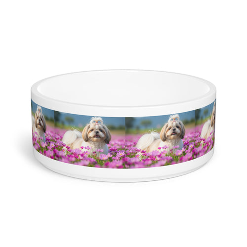 Ceramic Pet Bowl – 16 oz Dog Feeding Bowl