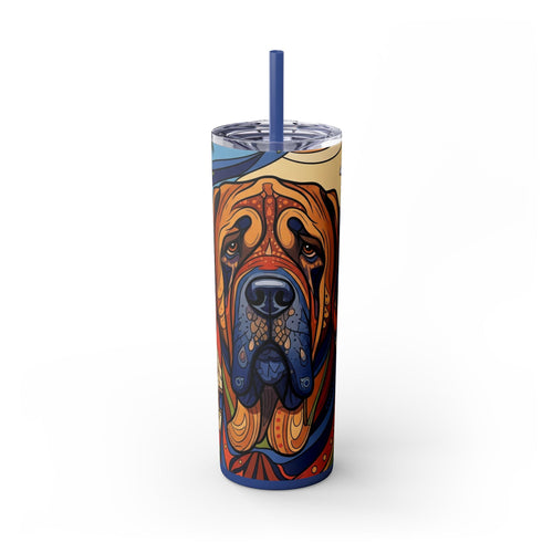 Skinny Tumbler with Straw – 20 oz Stainless Steel Cup