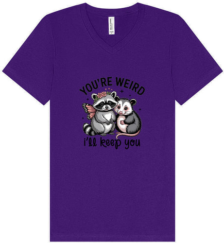 You're Weird Unisex V-Neck Shirt