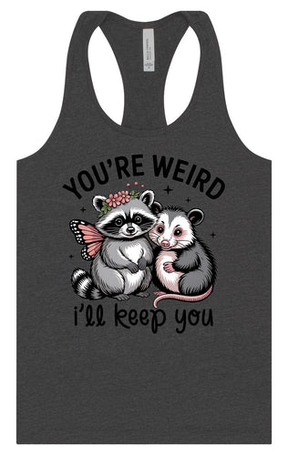 You're Weird Women's Racerback Tank