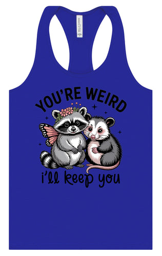 You're Weird Women's Racerback Tank