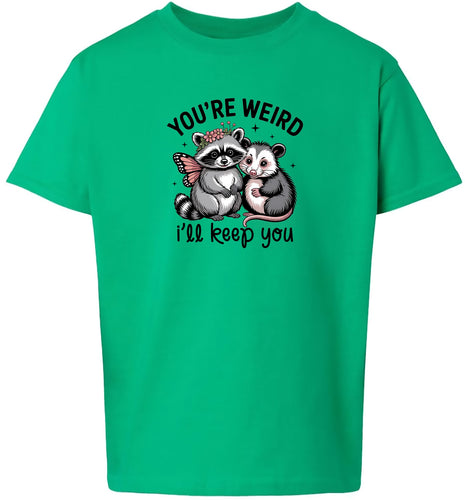 You're Weird Children's Gildan Soft Shirt
