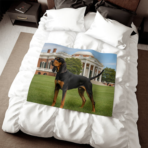 Black and Tan Coonhound Blanket