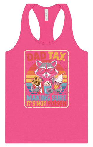 Dad Tax Women's Racerback Tank