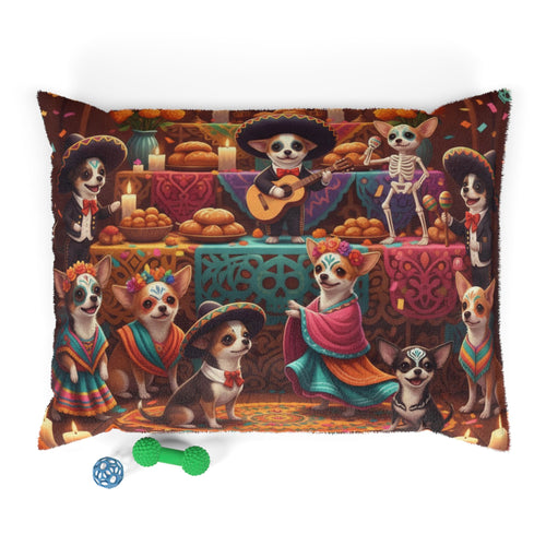 Day of the Dead Pet Bed