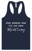 Just Pretend I'm Not Here Women's Racerback Tank