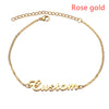 Personalized Creative Stainless Steel Custom Cut Name Bracelet