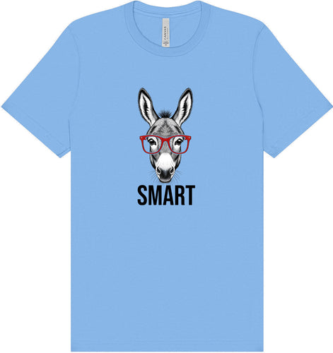 Smart Donkey Adult Bella Canvas Shirt