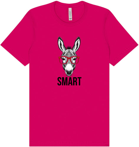 Smart Donkey Adult Bella Canvas Shirt