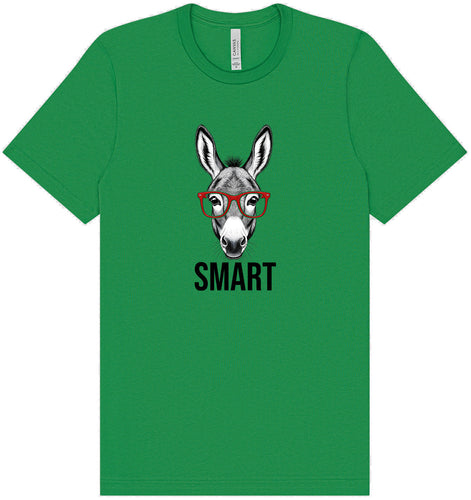 Smart Donkey Adult Bella Canvas Shirt