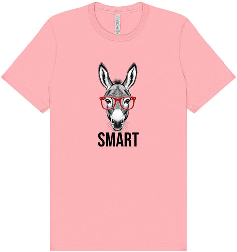 Smart Donkey Adult Bella Canvas Shirt