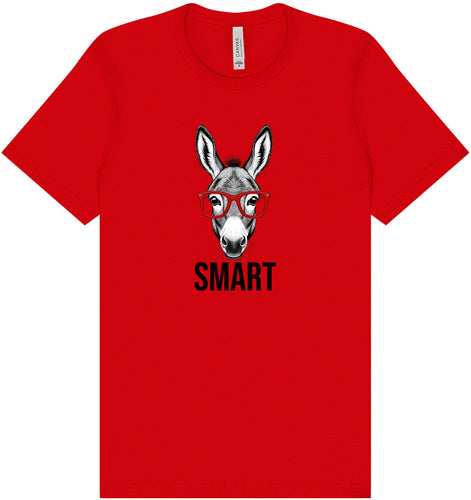 Smart Donkey Adult Bella Canvas Shirt