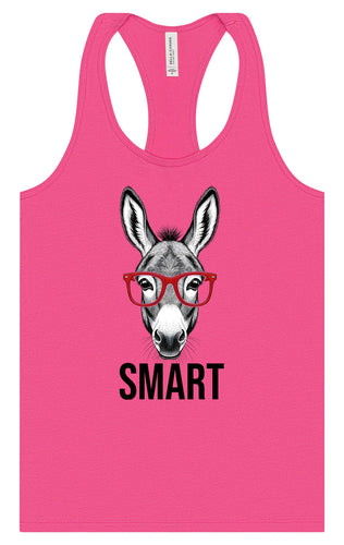 Smart Donkey Women's Racerback Tank