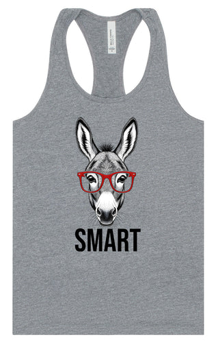 Smart Donkey Women's Racerback Tank
