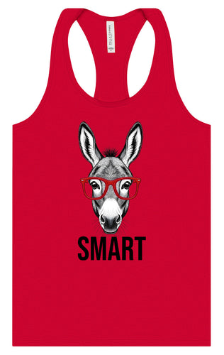 Smart Donkey Women's Racerback Tank