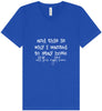 This is Why I Wanted to Stay Home Unisex V-Neck Shirt