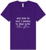 This is Why I Wanted to Stay Home Unisex V-Neck Shirt
