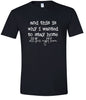 This is Why I Wanted to Stay Home Adult Gildan Soft Shirt