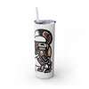 Skinny Tumbler with Straw – 20 oz Stainless Steel Cup