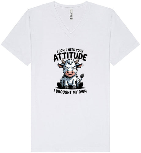Don't Need Your Attitude Unisex V-Neck Shirt