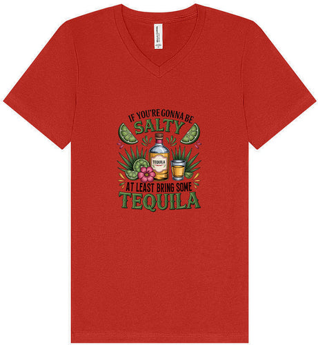 Bring Tequila Unisex V-Neck Shirt