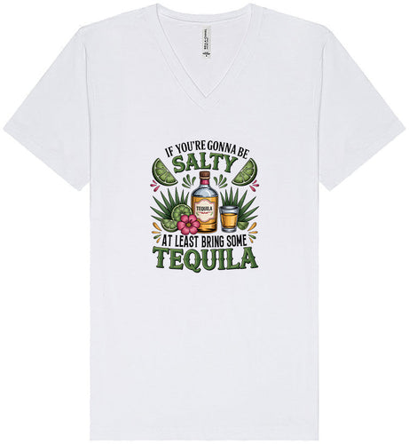 Bring Tequila Unisex V-Neck Shirt