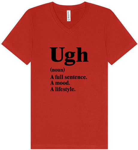 Ugh Unisex V-Neck Shirt