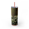 Skinny Tumbler with Straw – 20 oz Stainless Steel Cup