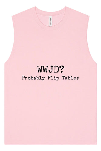 WWJD? Muscle Tank