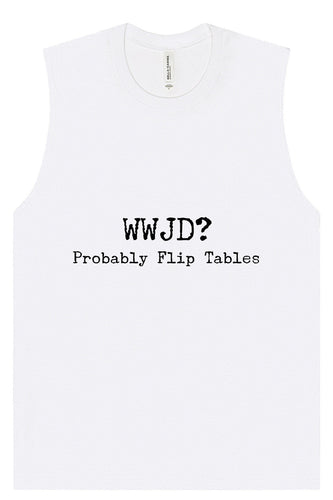 WWJD? Muscle Tank