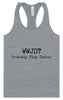WWJD? Women's Racerback Tank