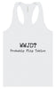 WWJD? Women's Racerback Tank