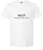 WWJD? Adult Gildan Soft Shirt