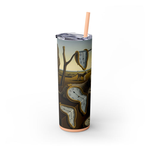 Skinny Tumbler with Straw – 20 oz Stainless Steel Cup