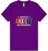 Powered by Anxiety Adult Bella Canvas Shirt