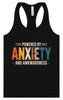 Powered by Anxiety Women's Racerback Tank
