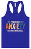 Powered by Anxiety Women's Racerback Tank