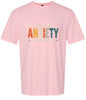 Powered by Anxiety Adult Gildan Soft Shirt